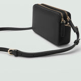Mango crossbody bag lake in black
