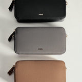 Mango crossbody bag lake in black