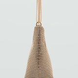 Mango handbag sasha in gold