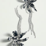 Mango earrings combo in silver