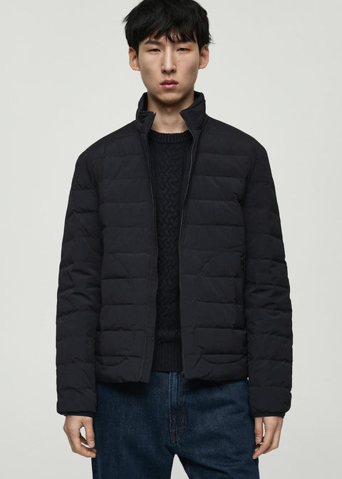 Mango jacket mirlo in navy