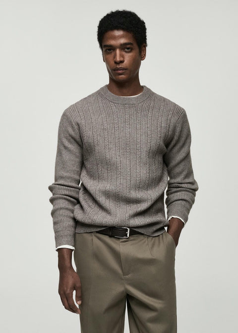 Mango sweater mary in grey
