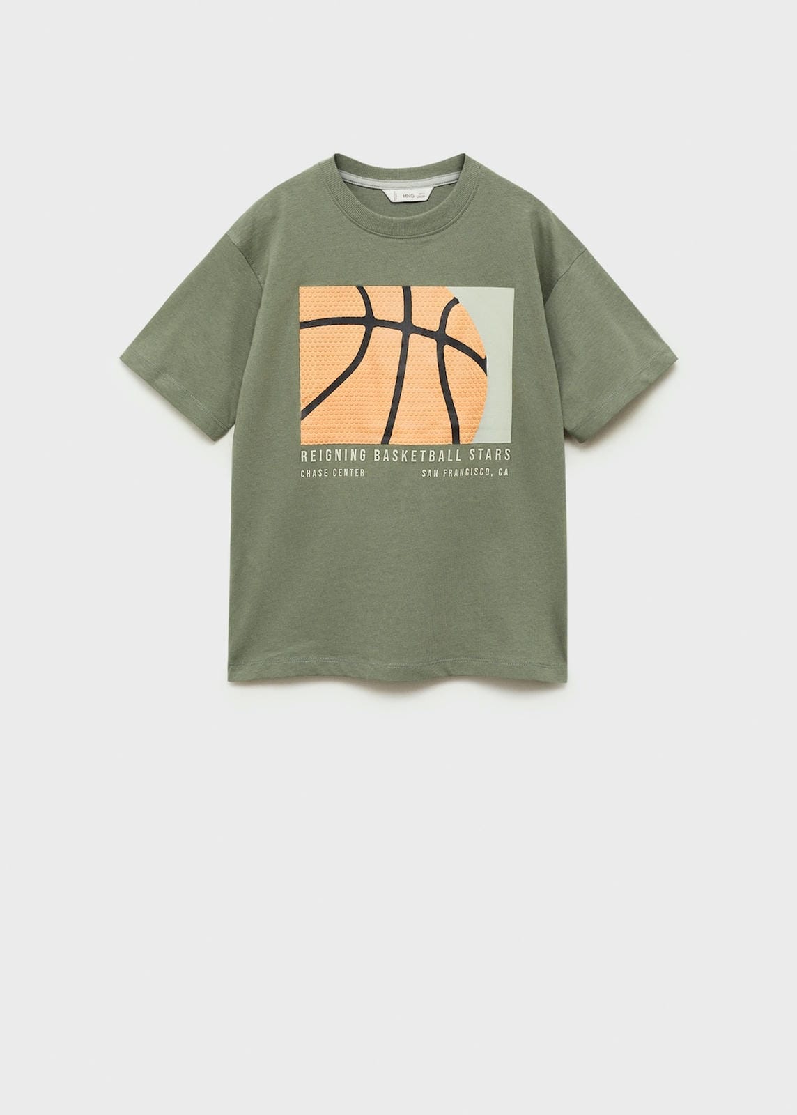 Mango t-shirt basket in moss