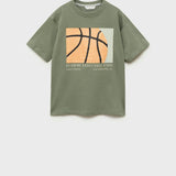 Mango t-shirt basket in moss