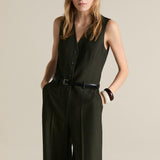 Mango jumpsuit yolan4 in billiard