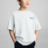 Mango t-shirt fast in light vigore grey