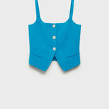 Mango vest tempo in carpet