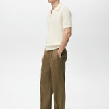 Mango trousers oyster in hunting