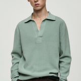 Mango poloshirt ludorums in water