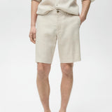 Mango bermudas carp in raw-unbleached