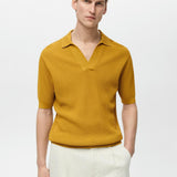 Mango poloshirt bombay in curry