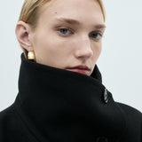Mango coat maia in black