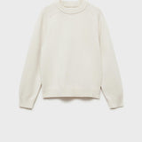 Mango sweater luca in ivory