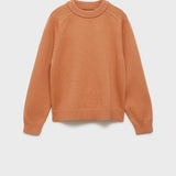 Mango sweater luca in pastel orange