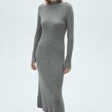 Mango dress maflurry in medium vigore grey