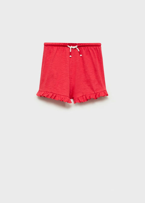Mango shorts guipur in fuchsia