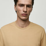 Mango t-shirt salas in camel