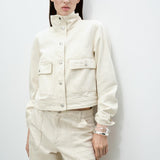 Mango jacket mara in off white