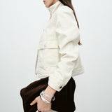 Mango jacket mara in off white
