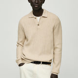 Mango poloshirt marys in raw-unbleached