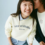 Mango sweatshirt wind in yellow