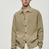 Mango shirt ludorumo in mink grey