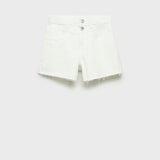 Mango shorts kenny in white