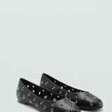 Mango shoes lets in black