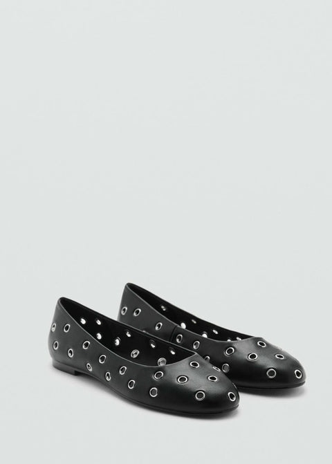Mango shoes lets in black