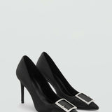 Mango shoes boreal in black