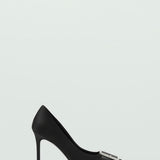 Mango shoes boreal in black