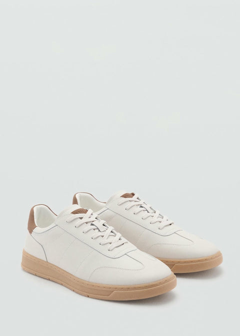 Mango trainers metrolea in white