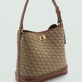 Mango bucket bag marco in brown
