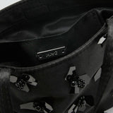 Mango handbag garden in black