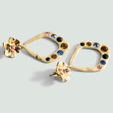 Mango earrings maritza in gold