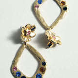 Mango earrings maritza in gold