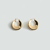 Mango earrings montse in gold