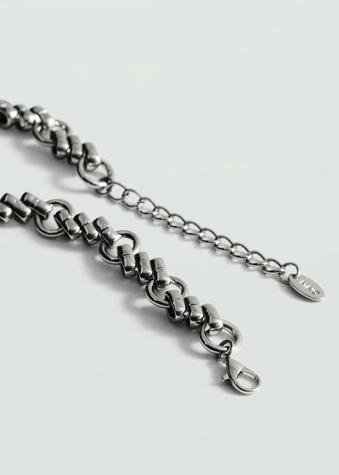 Mango necklace dallas in silver
