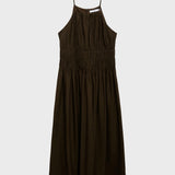 Mango dress cyndi in brown