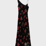 Mango dress rosa in black