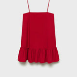 Mango dress plas in red