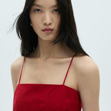 Mango dress plas in red