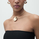 Mango dress sisi in black