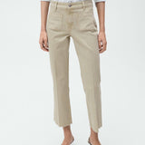Mango jeans alex in pastel green