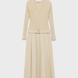 Mango dress paris in raw-unbleached