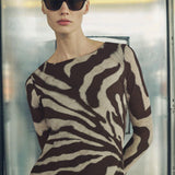 Mango dress alegra in brown