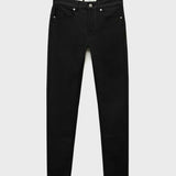 Mango jeans pushup in black
