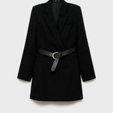 Mango dress loida in black