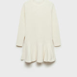 Mango dress ottom in raw-unbleached