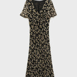 Mango dress belle in black